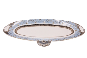 Блюдо овальное на ножке 55,5 см. Линия Иран  арт.07121518-2065