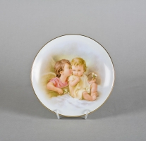 Тарелка декоративная подвесная 21 см. 02110141-157A