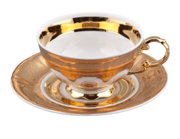 Набор чашек низк. с блюдцем 0,20л 6шт, Соната Линия Египет арт.07160425-2041