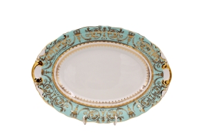 Блюдо овальное 36 см. Национальные традиции арт.07111513-238B