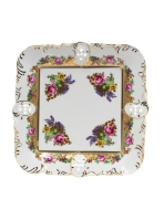 Миска квадратная ажур. 31 см  Диана, Весенний букет арт.38116146-1811