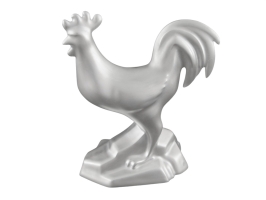 Фигурка Петух платина матовое арт.21118590-3107k