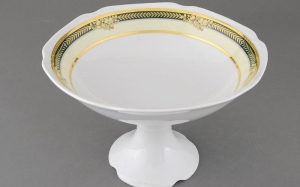 Ваза для фруктов на ножке 23 см. арт.03116154-0711