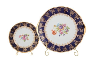 Сервиз для торта Мэри-Энн 7 предм. с тар. десерт.17см 03161017-0086