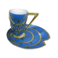 Чашка кофейная с блюдцем  арт.64120413-2414k