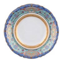 Тарелка мелкая 25 см, Линия Иерусалим арт.07110125-2025k