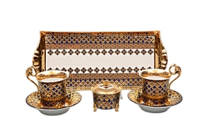 Подарочный набор чайный Тет-а-тет 6 предм. Линия Марокко арт.40140715-2075k