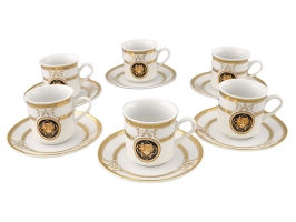 Набор (6шт) чашек 0,15л. с бл. Сабина 02160414-A126