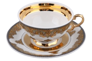 Набор чашек низких с блюд. 0,20 л 6шт, Соната Линия Саудовская Аравия арт.07160425-2131