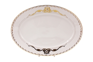 Блюдо овальное 35 см. Savio Firmino  арт.02111523-2274