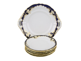 Сервиз для торта Соната 7 предм. с тар. десертн.17см 07161017-1357