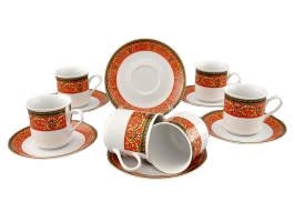 Набор (6шт) чашек 0,15л. с бл. Сабина 02160414-0979