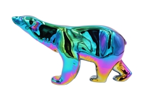 Фигурка Медведь большой, титан арт.21118520-2302k