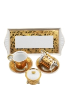 Подарочный набор чайный Тет-а-тет, Ампир золотой орнамент арт.40140715-D859